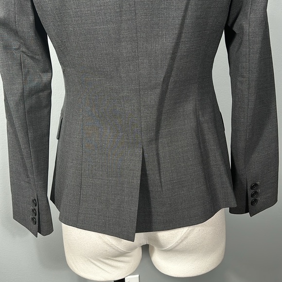 Theory Gabe Wool Blazer Gray Single Button size 0 - Picture 15 of 16